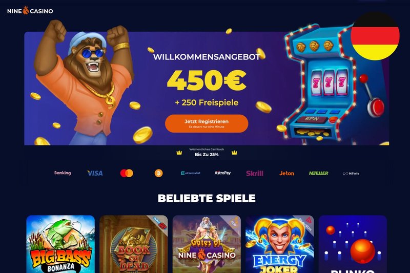 Ein kurzer Blick zurück: Wie Nine Casino auf dem deutschen Markt auftauchte - overview